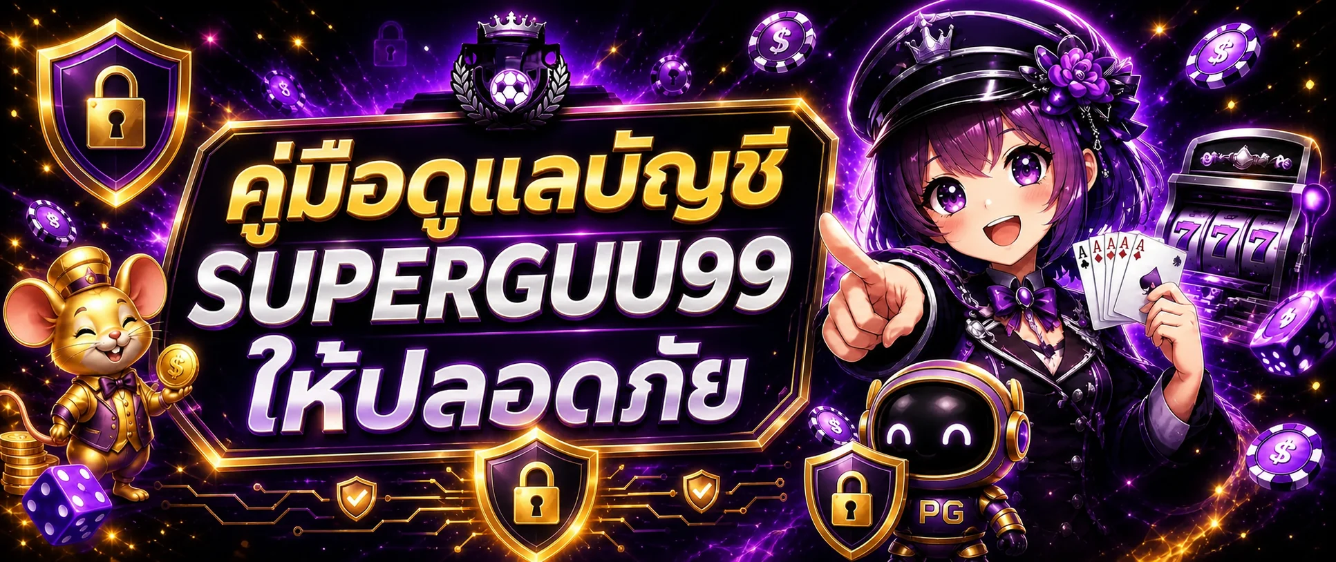 SUPERGUU99 คู่มือดูแลบัญชีให้ปลอดภัย